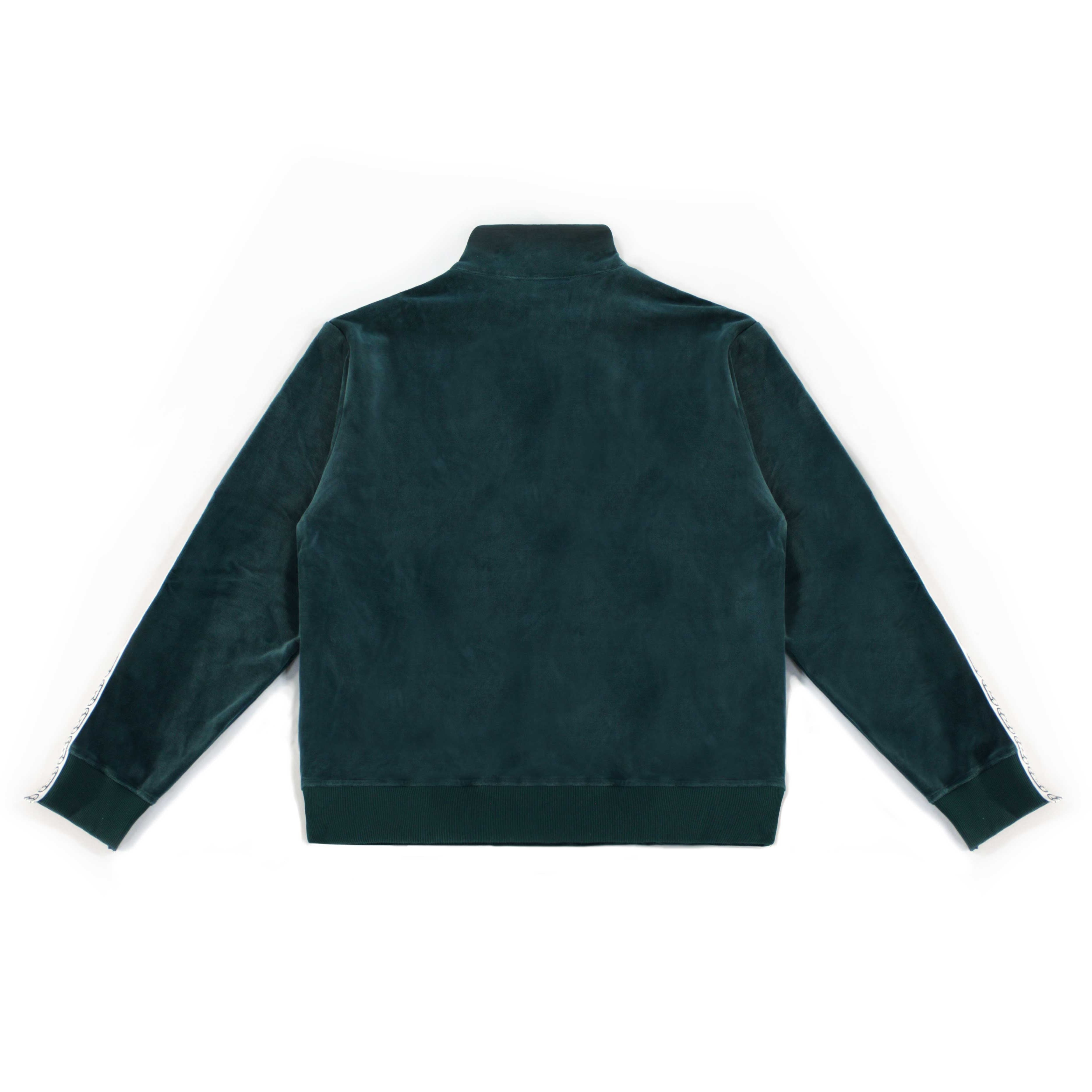 Track Quarter Zip - Lago Green