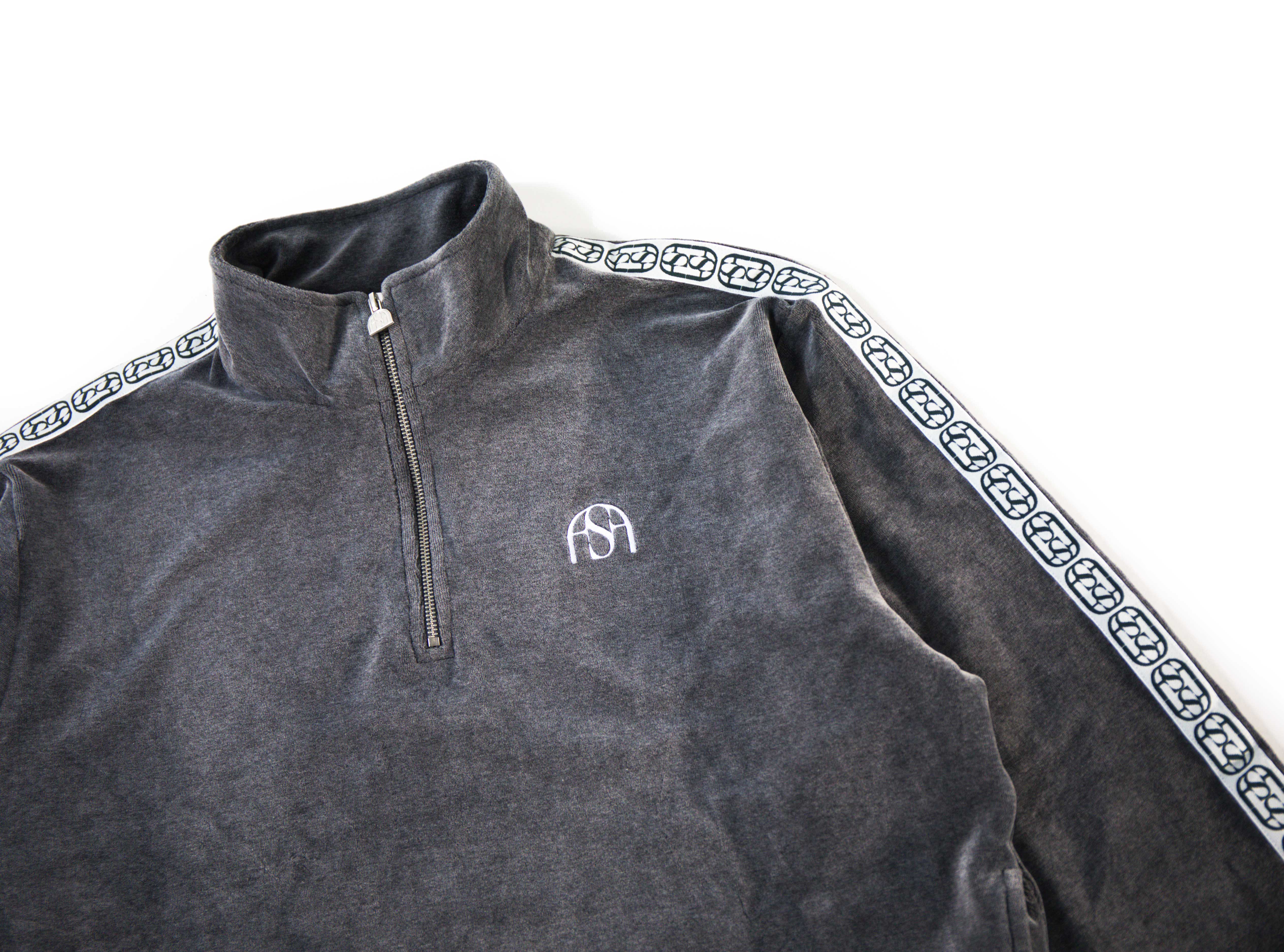 Track Quarter Zip - Steel